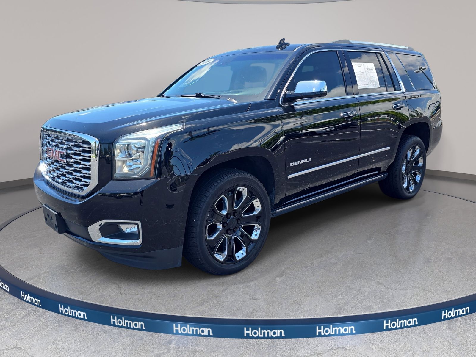 Onyx Black 2019 GMC Yukon SUV / Crossover Four-Wheel Drive