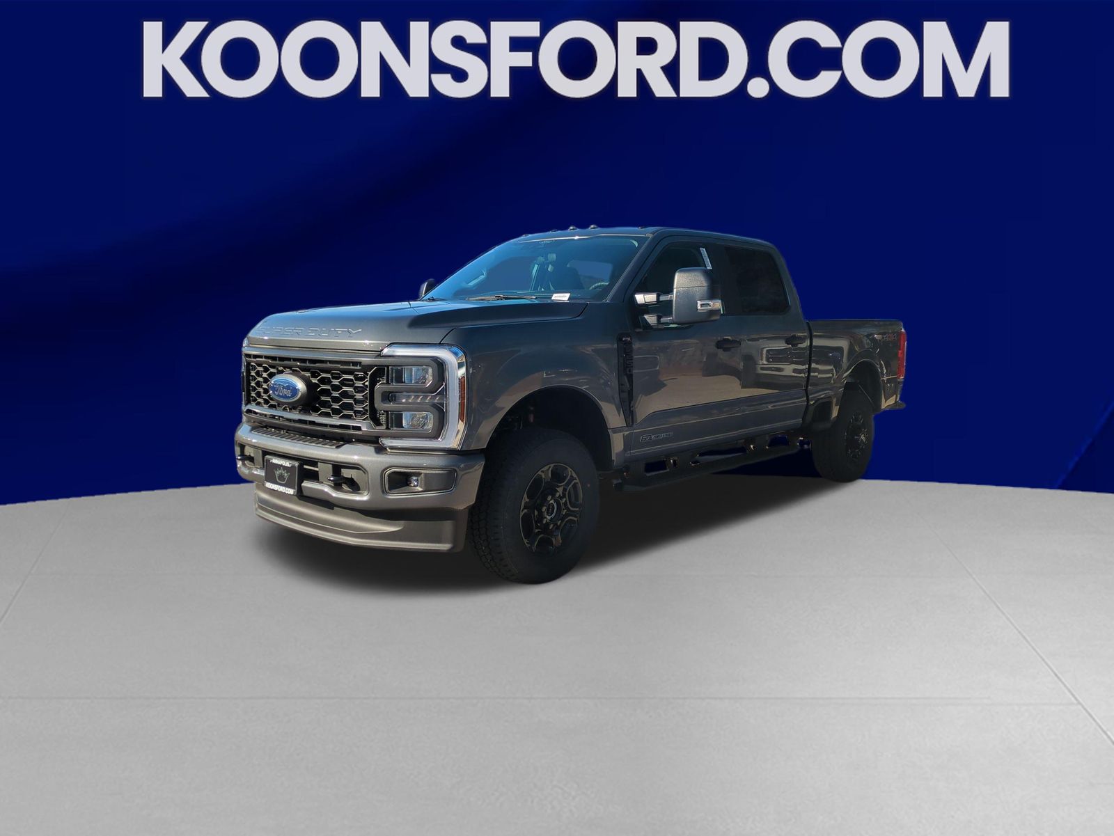 Gray Metallic 2026 Ford F-250 Super Duty Pickup Truck Four-Wheel Drive Automatic
