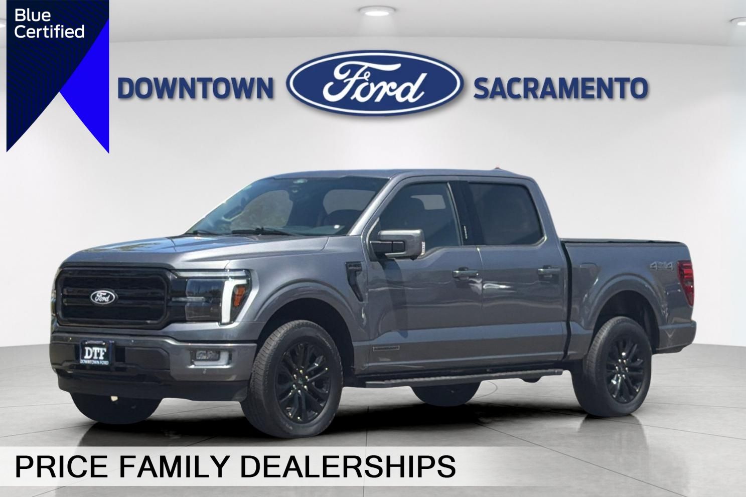 Carbonized Gray Metallic 2024 Ford F-150 Pickup Truck Four-Wheel Drive Automatic