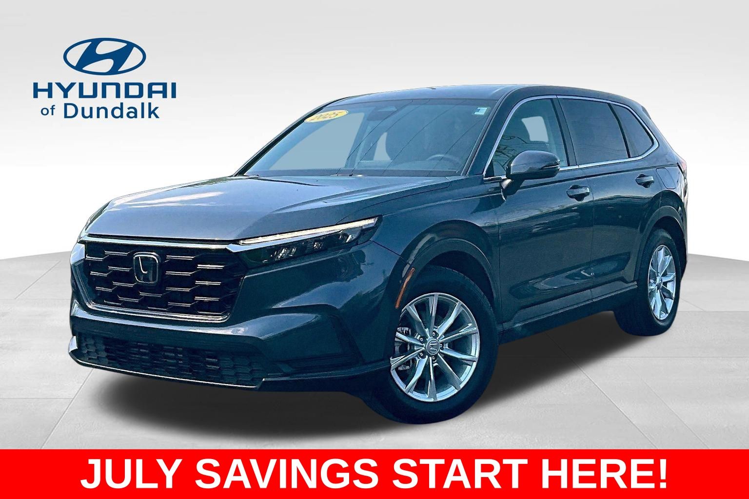 Gray 2025 Honda CR-V SUV / Crossover Front-Wheel Drive Continuously Variable Transmission
