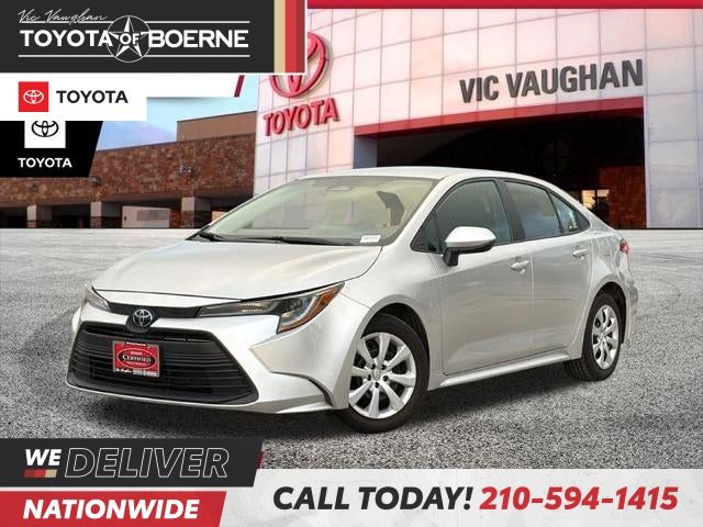 Classic Silver Metallic 2023 Toyota Corolla Sedan Front-Wheel Drive Continuously Variable Transmission