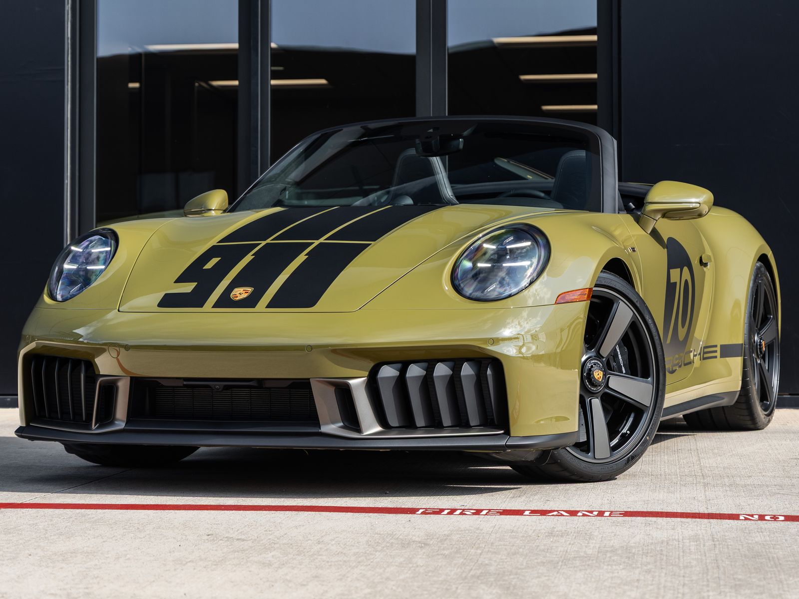Green (Olive Neo) 2026 Porsche 911 Convertible Rear-Wheel Drive 8-Speed Automatic
