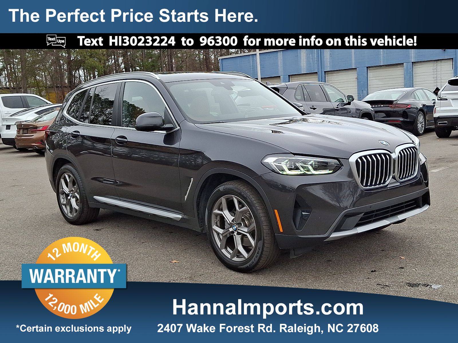 2024 BMW X3 xDrive30i AWD