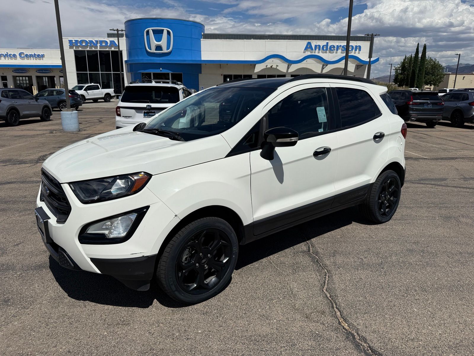 Diamond White 2021 Ford EcoSport SES AWD SUV / Crossover All-Wheel Drive 6-Speed Automatic