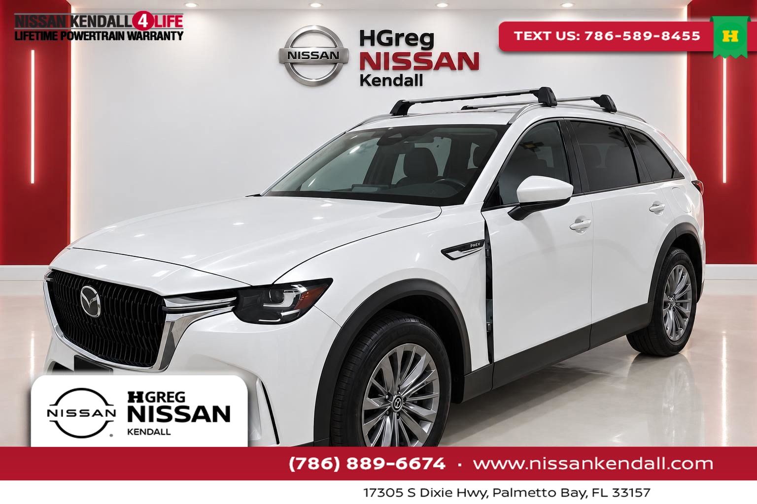 White 2024 Mazda CX-90 SUV / Crossover All-Wheel Drive 8-Speed Automatic