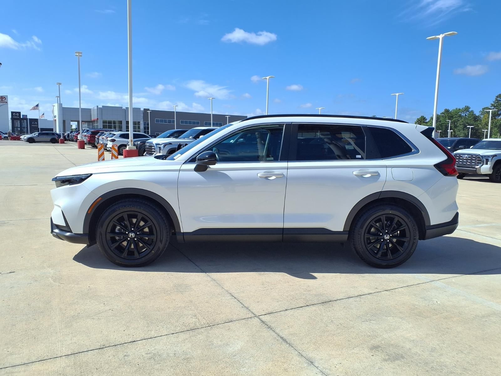 2024 Honda CR-V Hybrid Sport White at Bayway Cadillac Southwest