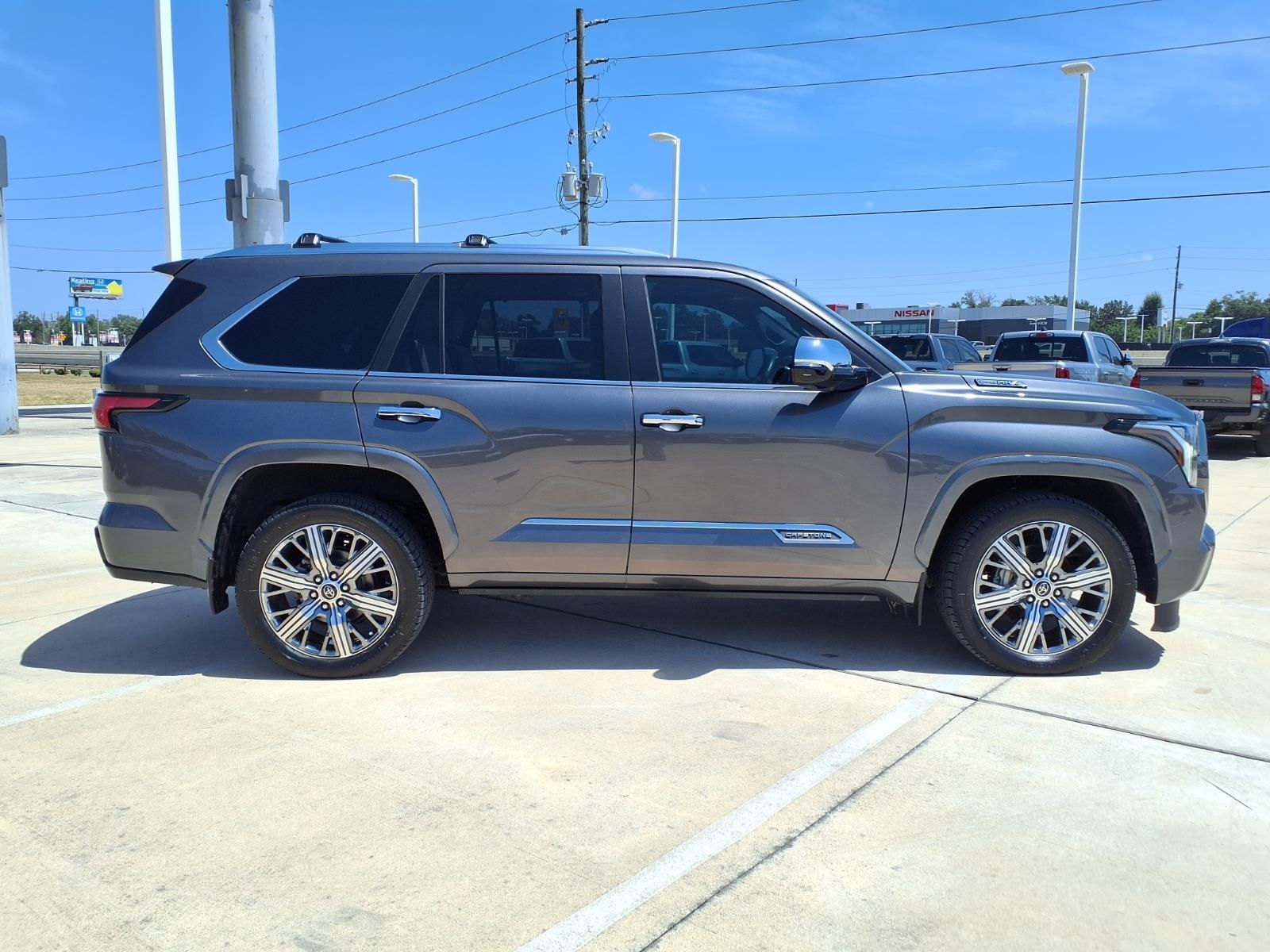 2024 Toyota Sequoia Capstone Gray at Bayway Cadillac of The Woodlands