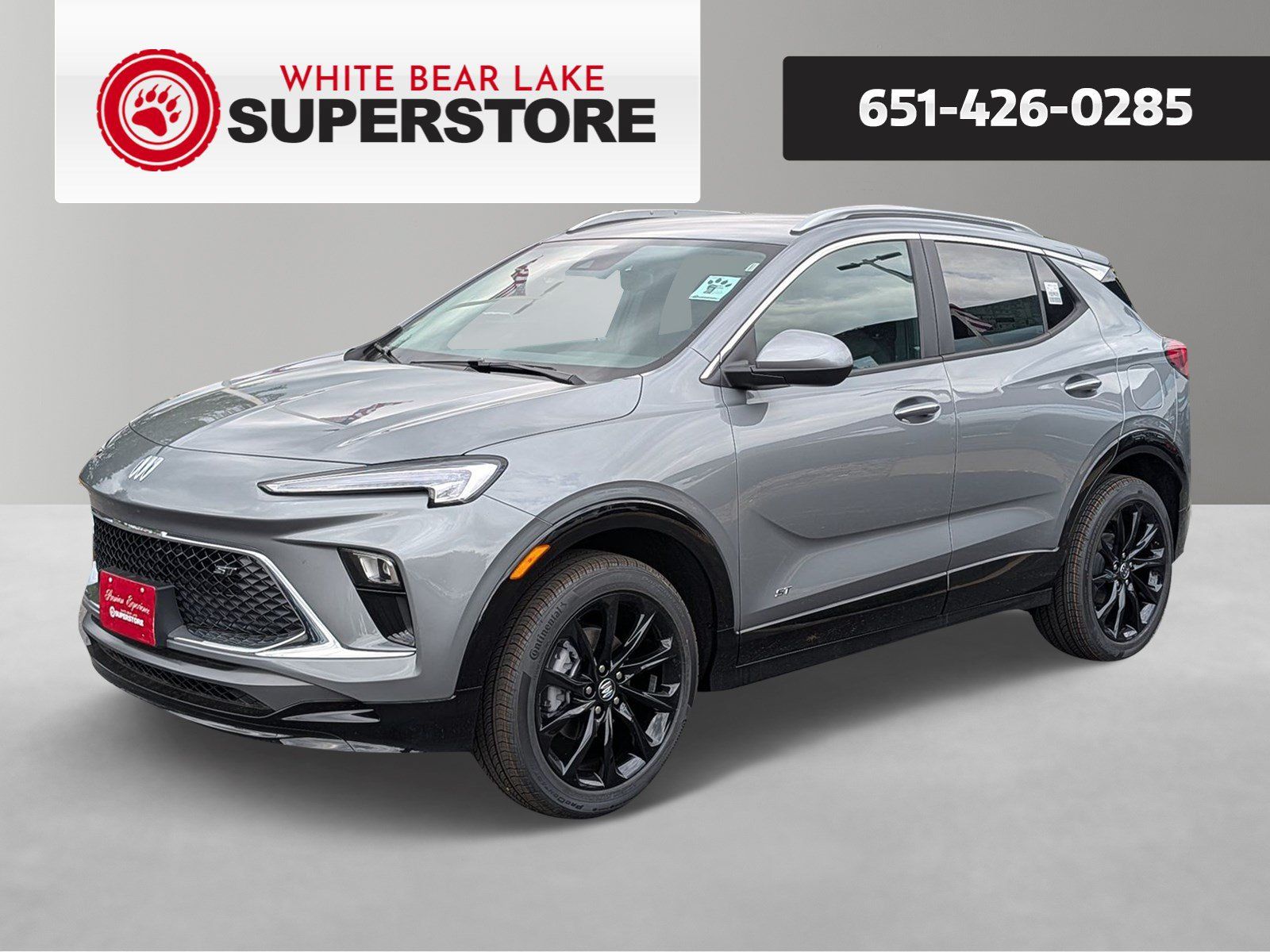 Gray Metallic 2026 Buick Encore GX SUV / Crossover All-Wheel Drive 9-Speed Automatic