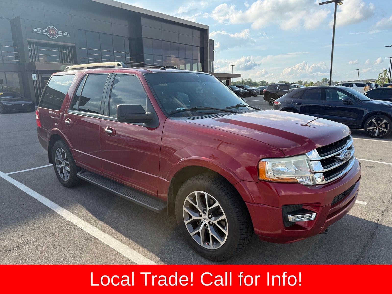 Ruby Red Metallic 2016 Ford Expedition SUV / Crossover Four-Wheel Drive 6-Speed Automatic