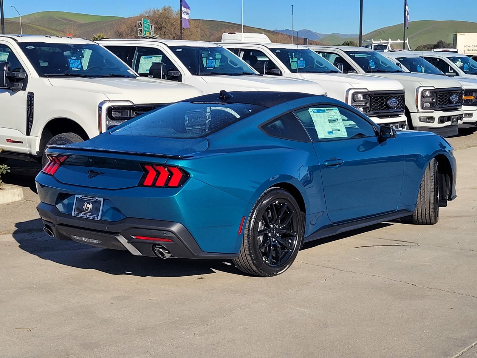 New 2026 Blue Ford EcoBoost image 4