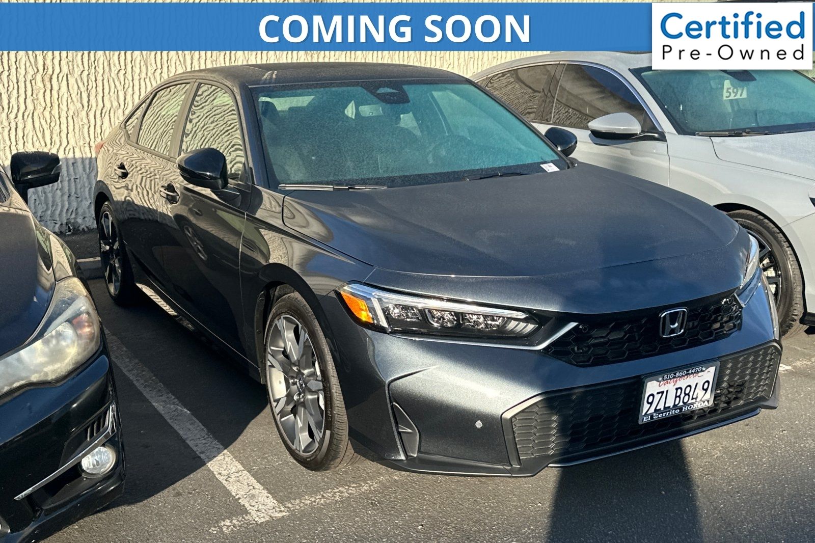 2026 Honda Civic Hybrid Gris (Meteorite Gray Metallic) Sedán Tracción delantera Transmisión variable continua