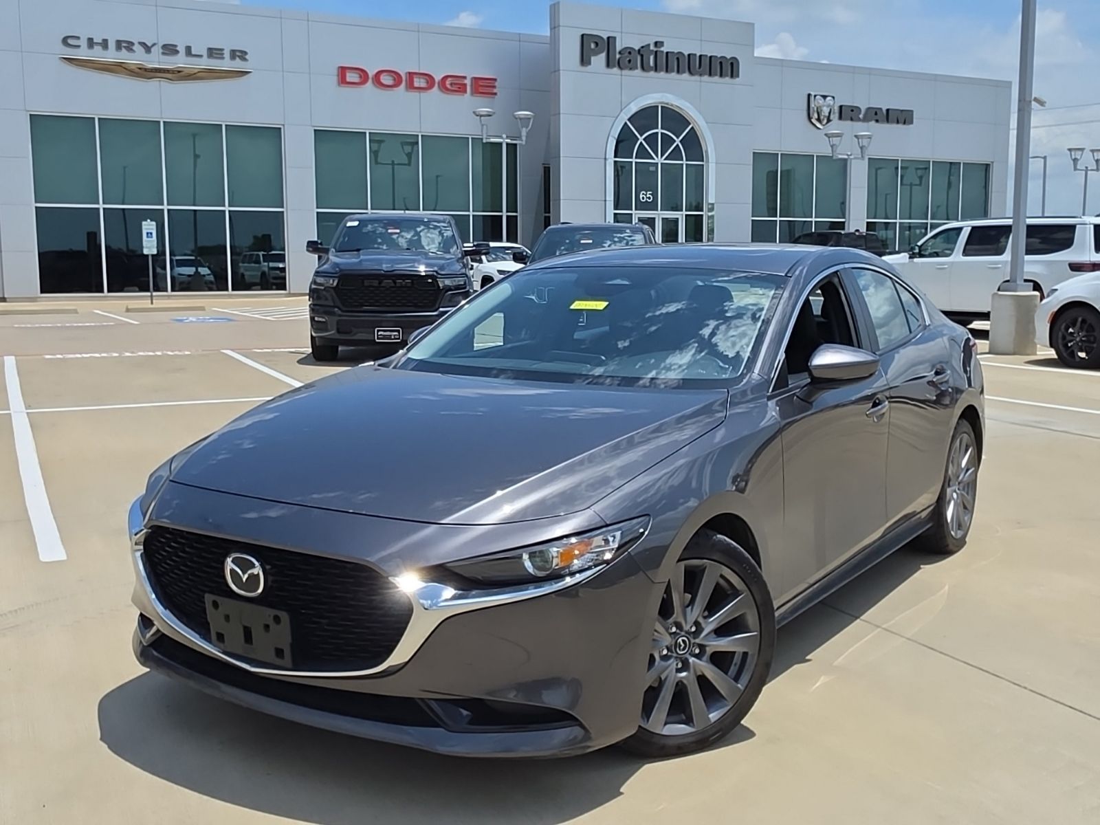Machine Gray Metallic 2025 Mazda MAZDA3 Sedan Front-Wheel Drive 6-Speed Automatic