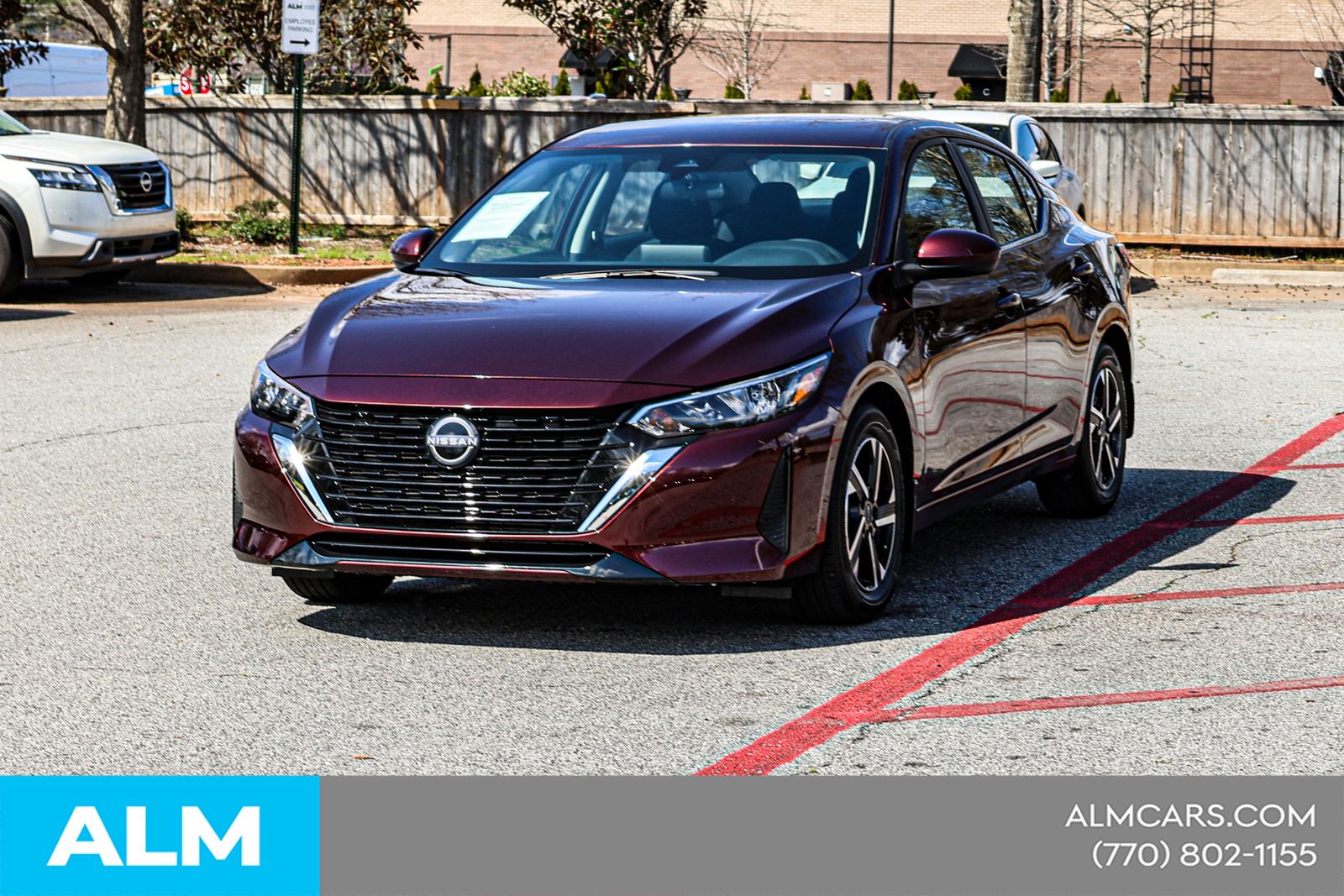 Used 2025 Red Nissan SV image 3