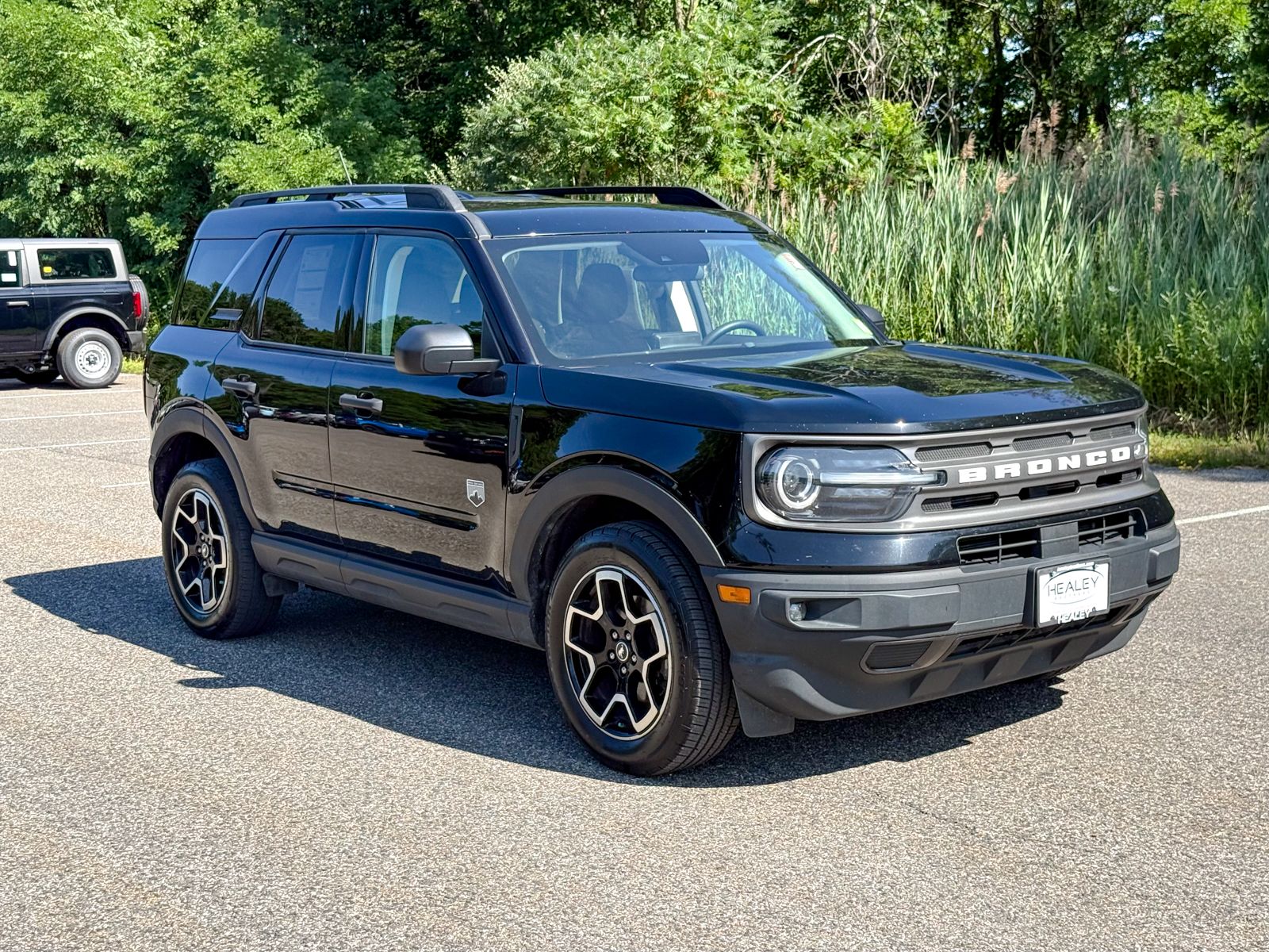 Shadow Black 2021 Ford Bronco Sport SUV / Crossover All-Wheel Drive 8-Speed Automatic