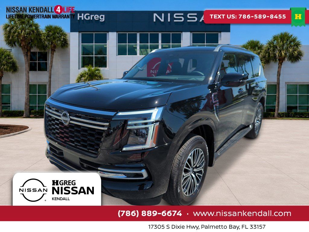 Super Black 2026 Nissan Armada SUV / Crossover 4X2 9-Speed Automatic