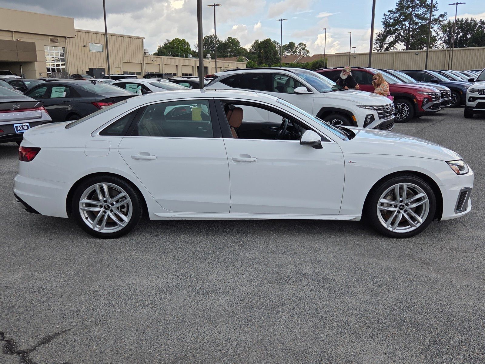 Used 2024 White Audi 45 S line Premium Plus image 13