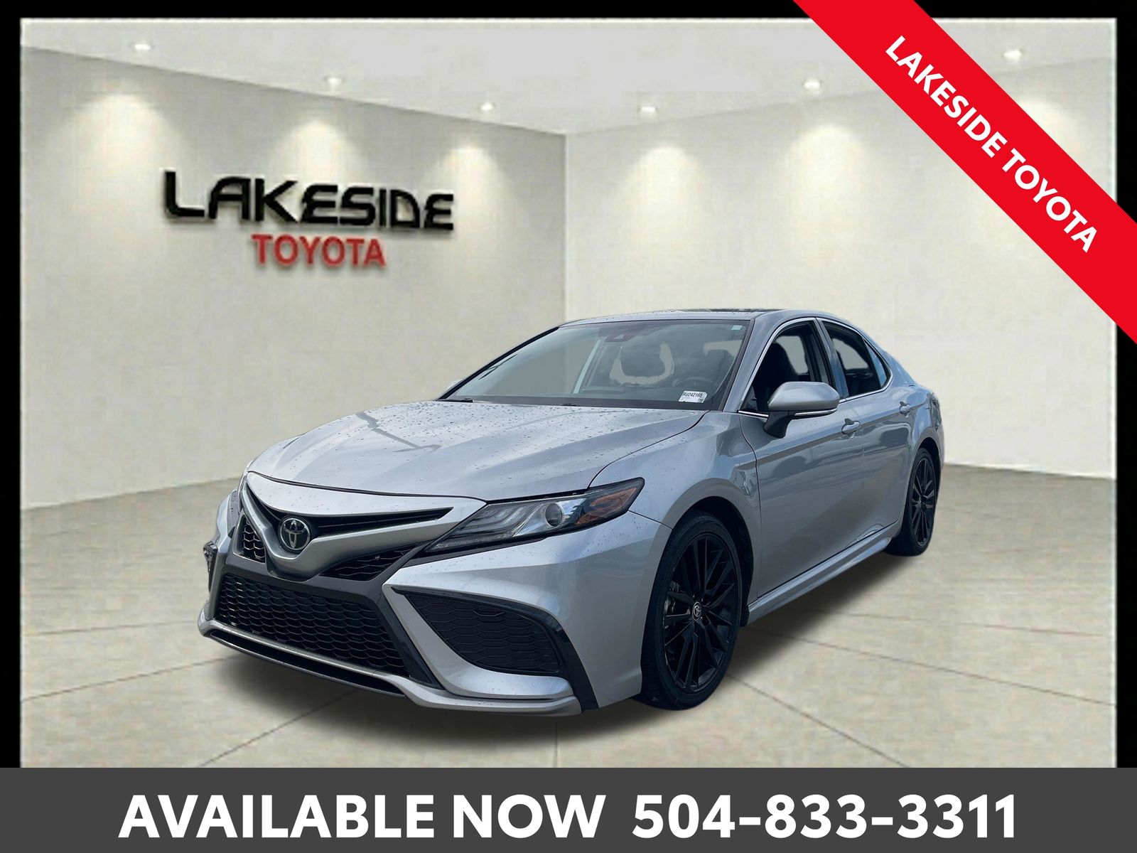 Celestial Silver Metallic 2024 Toyota Camry Sedan Front-Wheel Drive 8-Speed Automatic