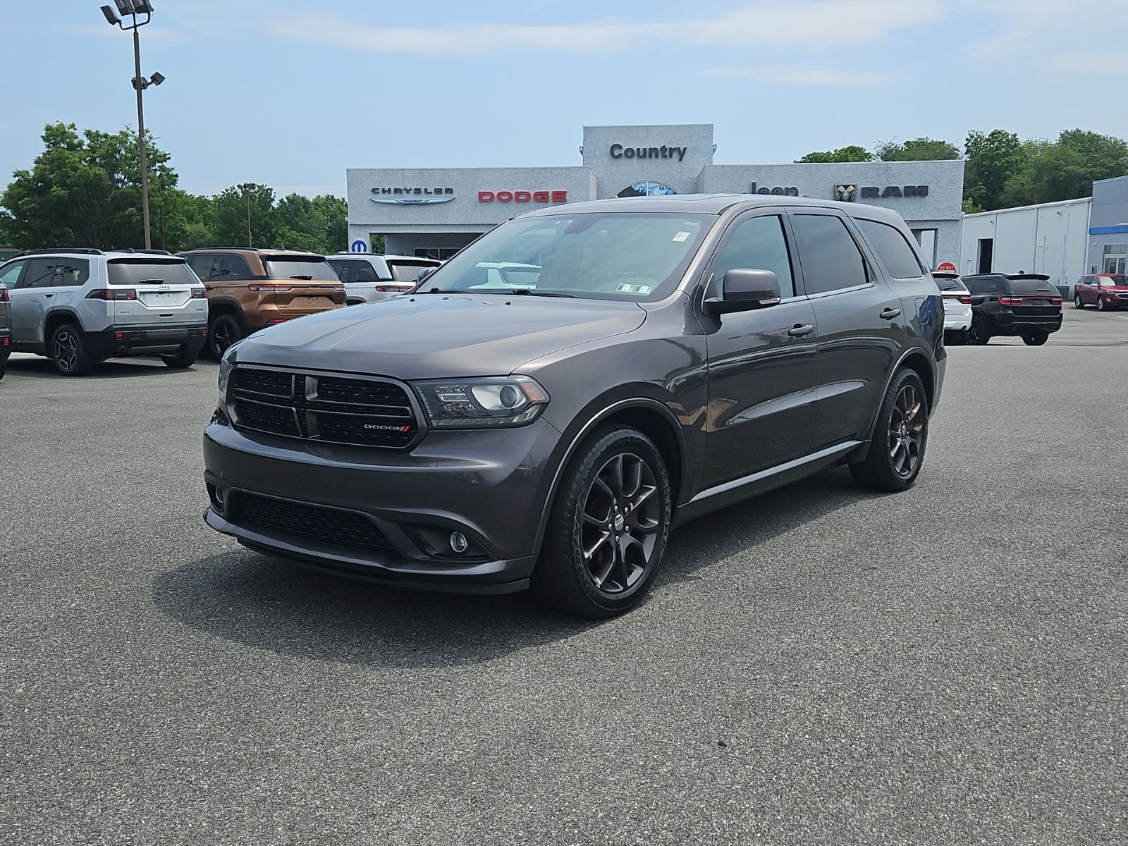 Gray (Granite Crystal Metallic Clearcoat) 2015 Dodge Durango R/T AWD SUV / Crossover All-Wheel Drive 8-Speed Automatic