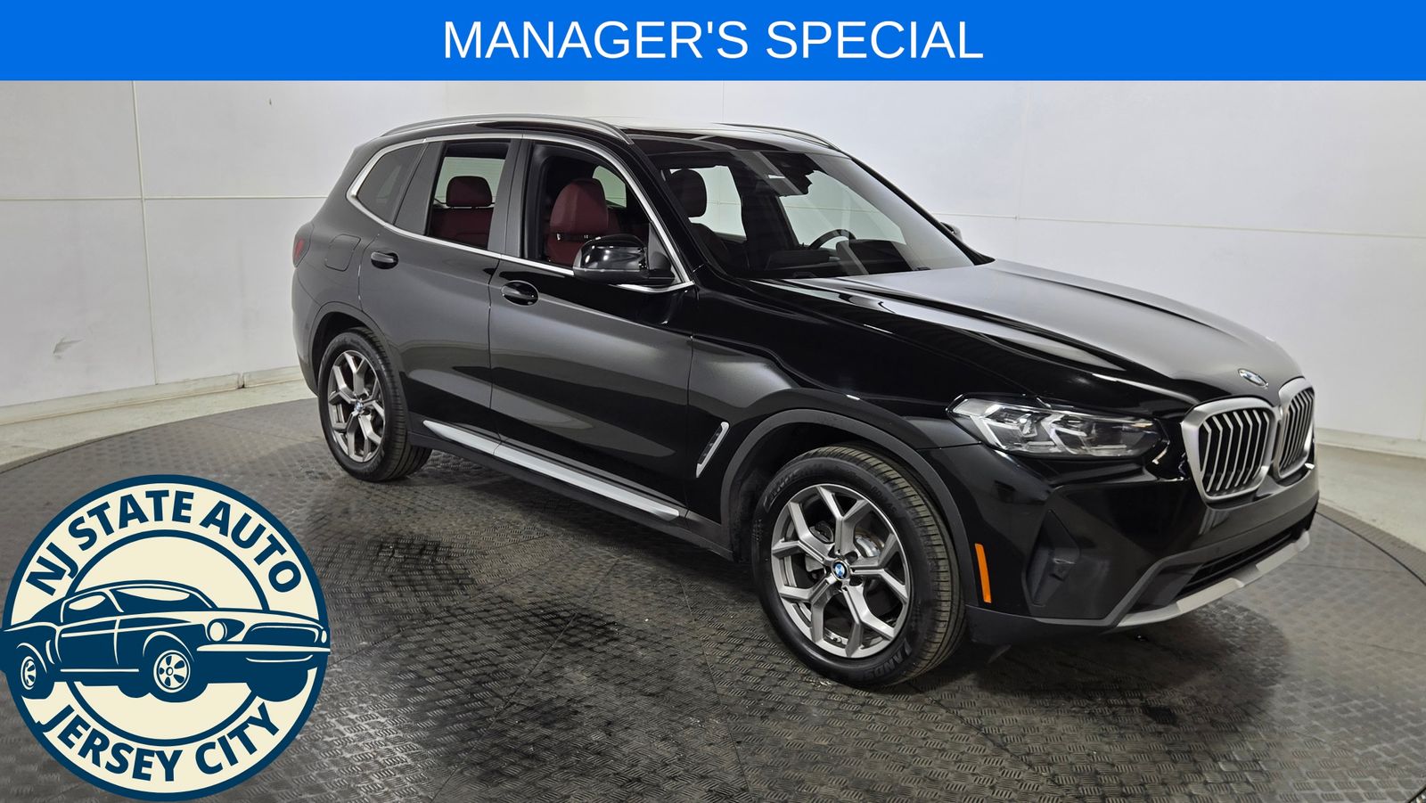 Jet Black 2022 BMW X3 SUV / Crossover Rear-Wheel Drive 8-Speed Automatic