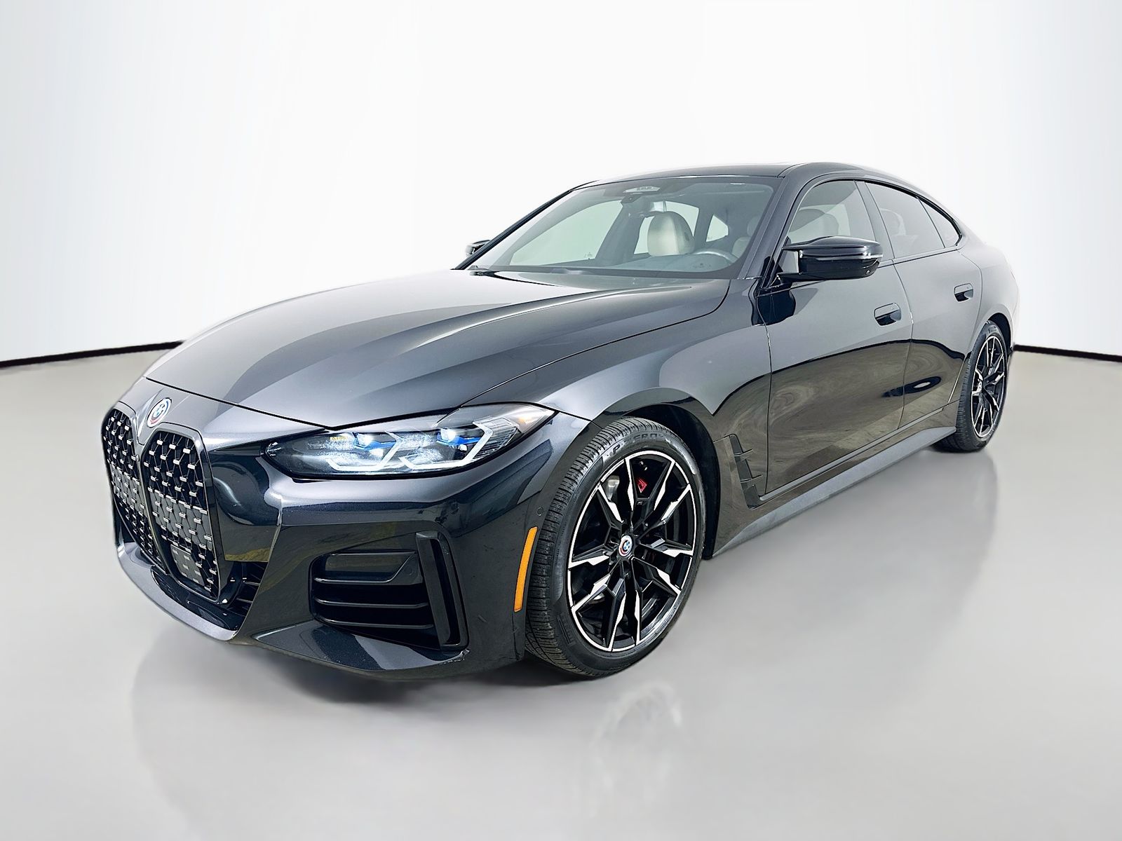 Black Sapphire Metallic 2023 BMW 4 Series M440i Gran Coupe xDrive Coupe Rear-Wheel Drive 8-Speed Automatic