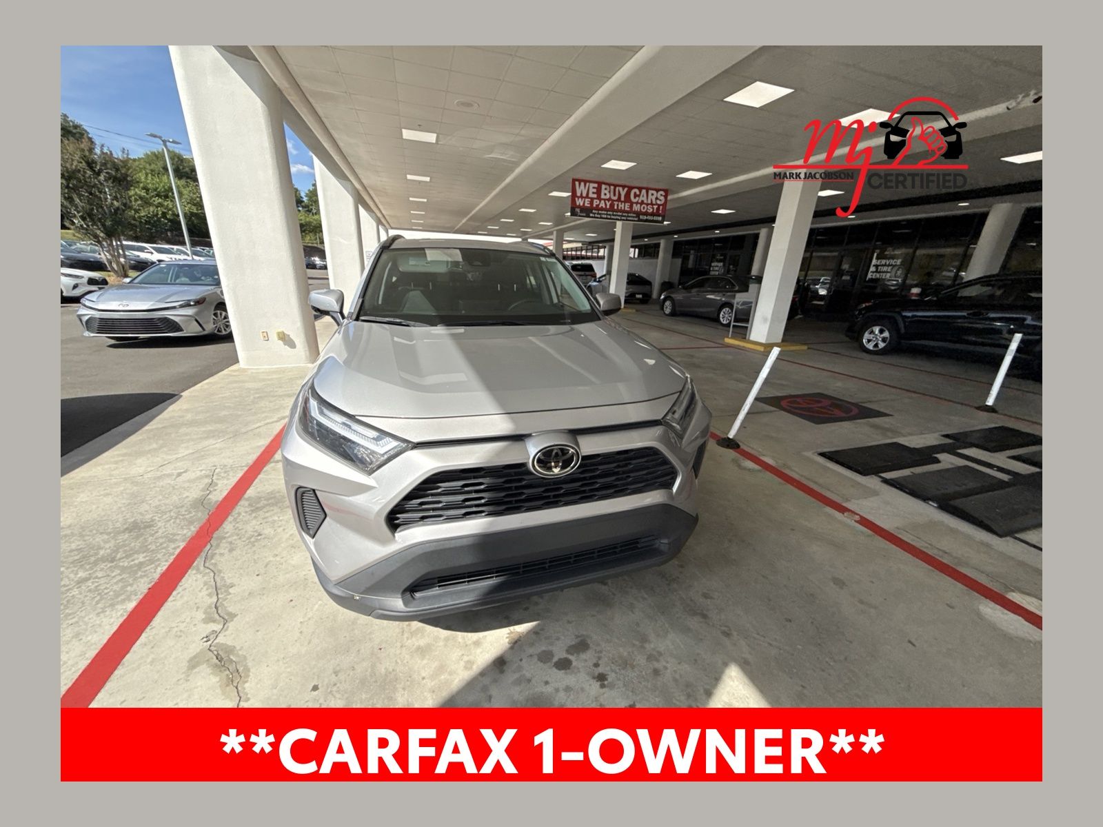 Silver Sky Metallic 2023 Toyota RAV4 SUV / Crossover Front-Wheel Drive 8-Speed Automatic