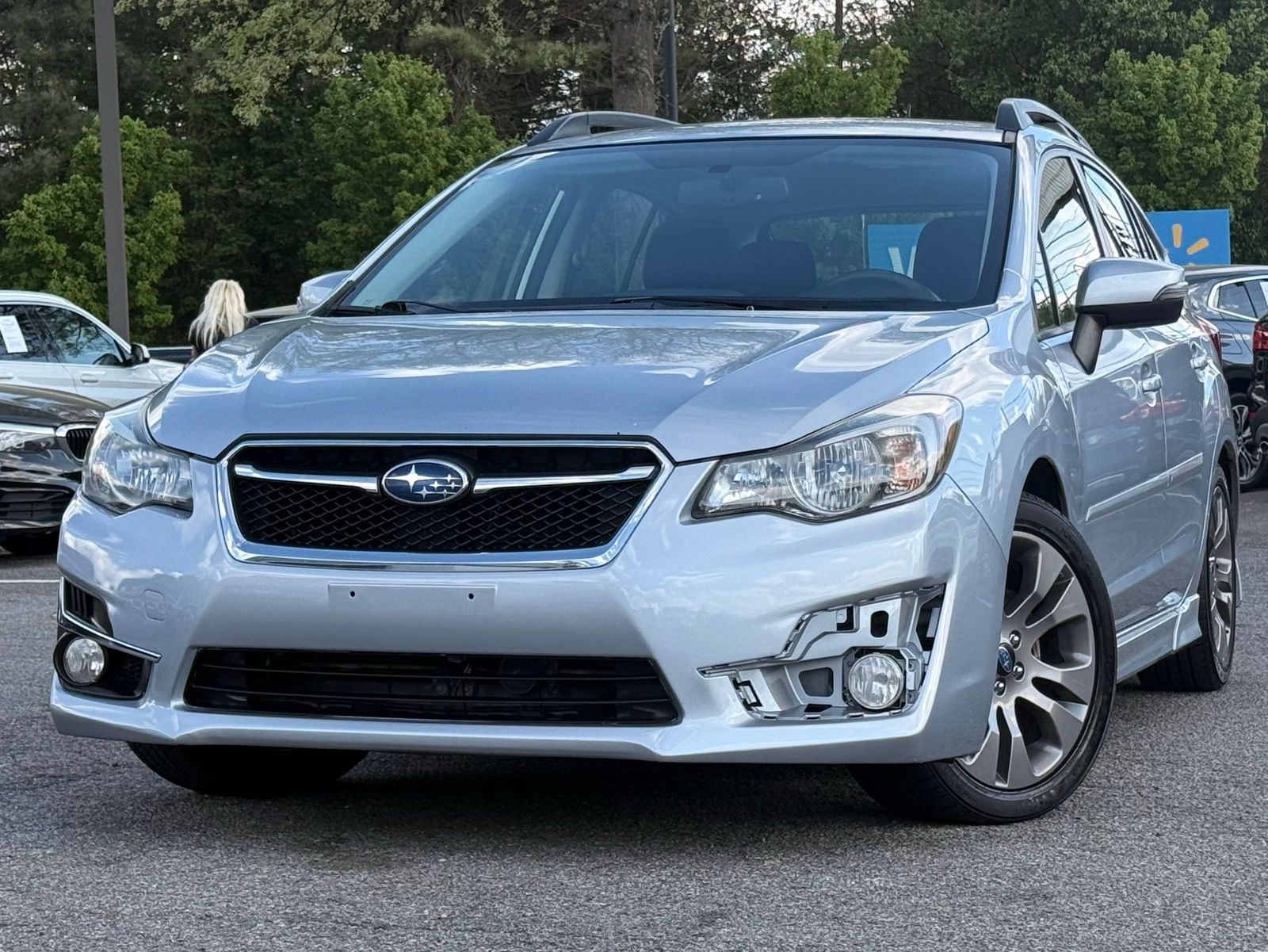 Ice Silver Metallic 2015 Subaru Impreza 2.0i Sport Premium Hatchback Hatchback All-Wheel Drive Continuously Variable Transmission