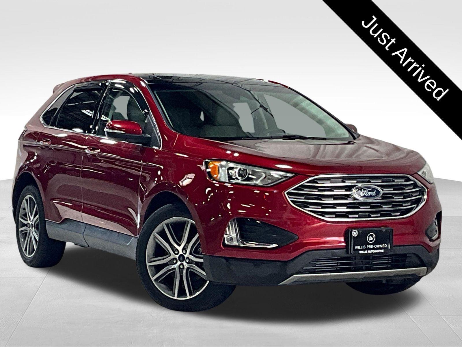 Ruby Red Metallic Tinted Clearcoat 2019 Ford Edge SUV / Crossover All-Wheel Drive 8-Speed Automatic