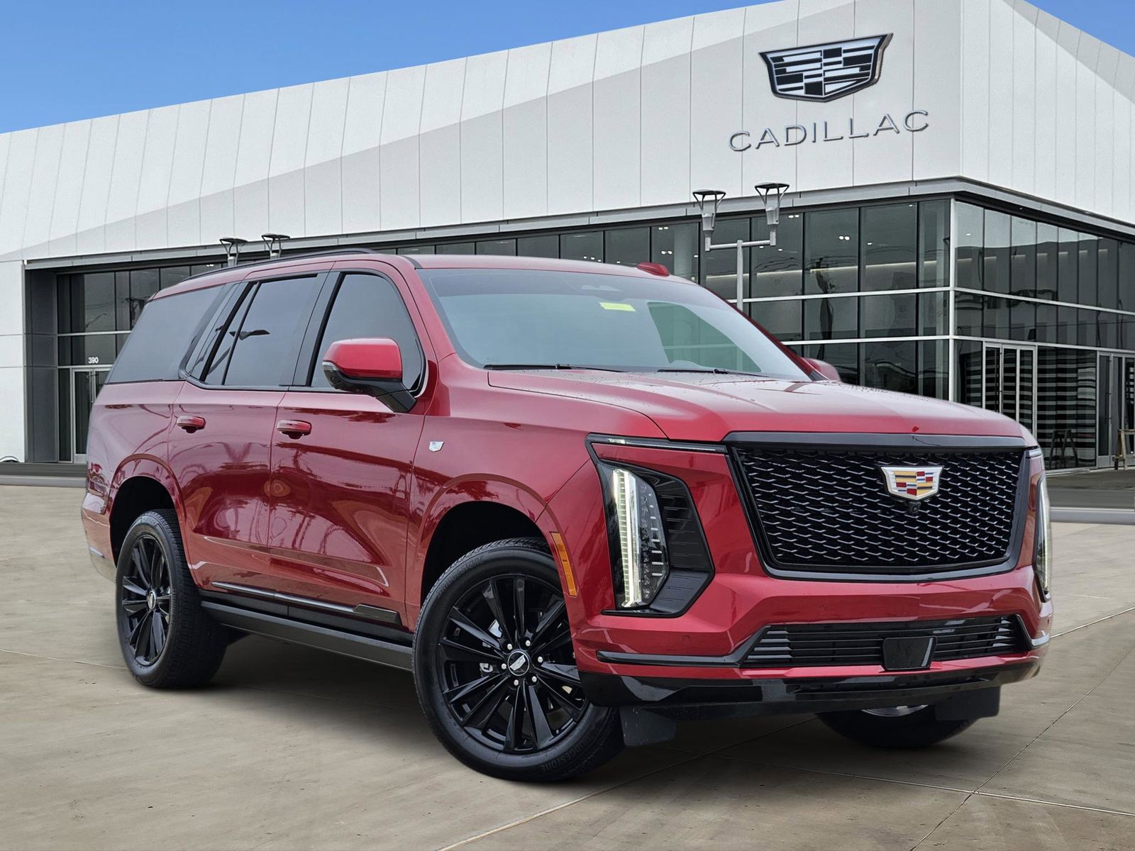 Radiant Red Tintcoat 2025 Cadillac Escalade Sport 4WD SUV / Crossover Four-Wheel Drive Automatic