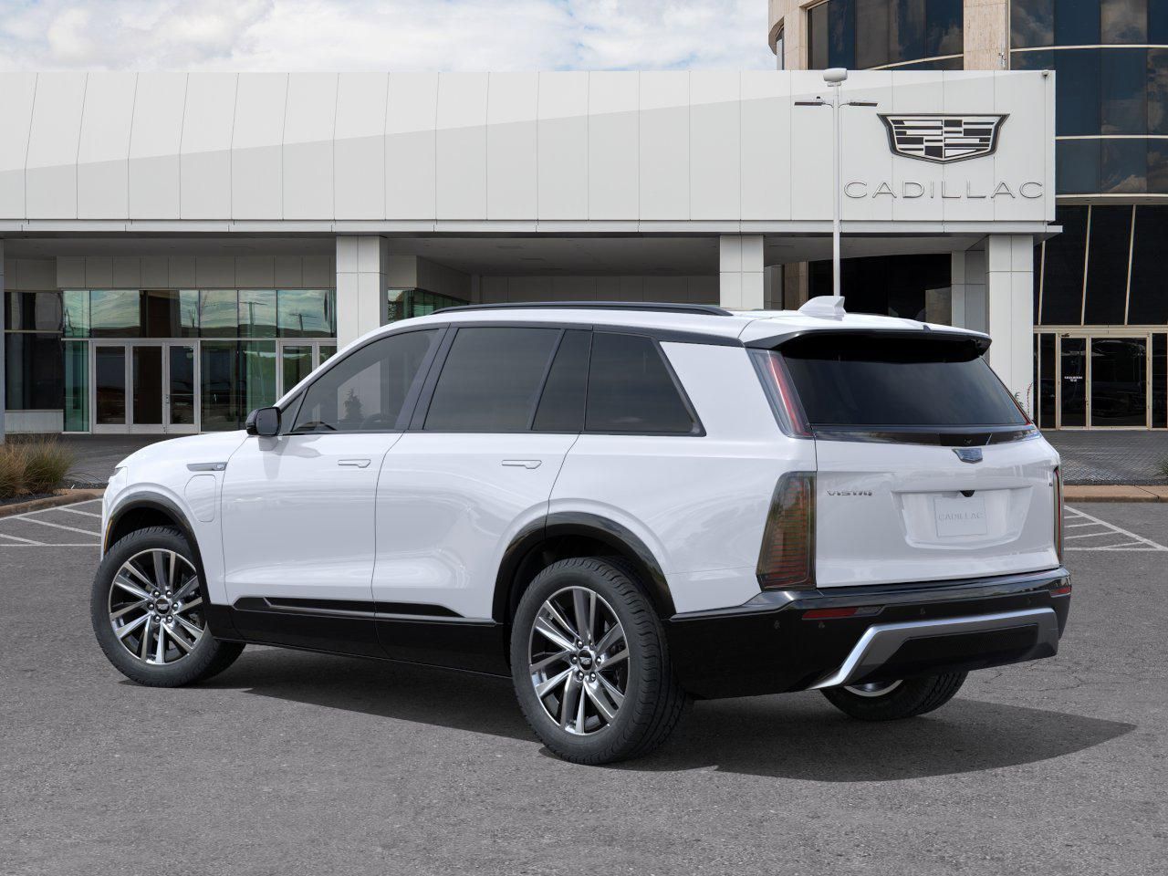 2027 Cadillac VISTIQ Sport White at Bayway Cadillac of The Woodlands
