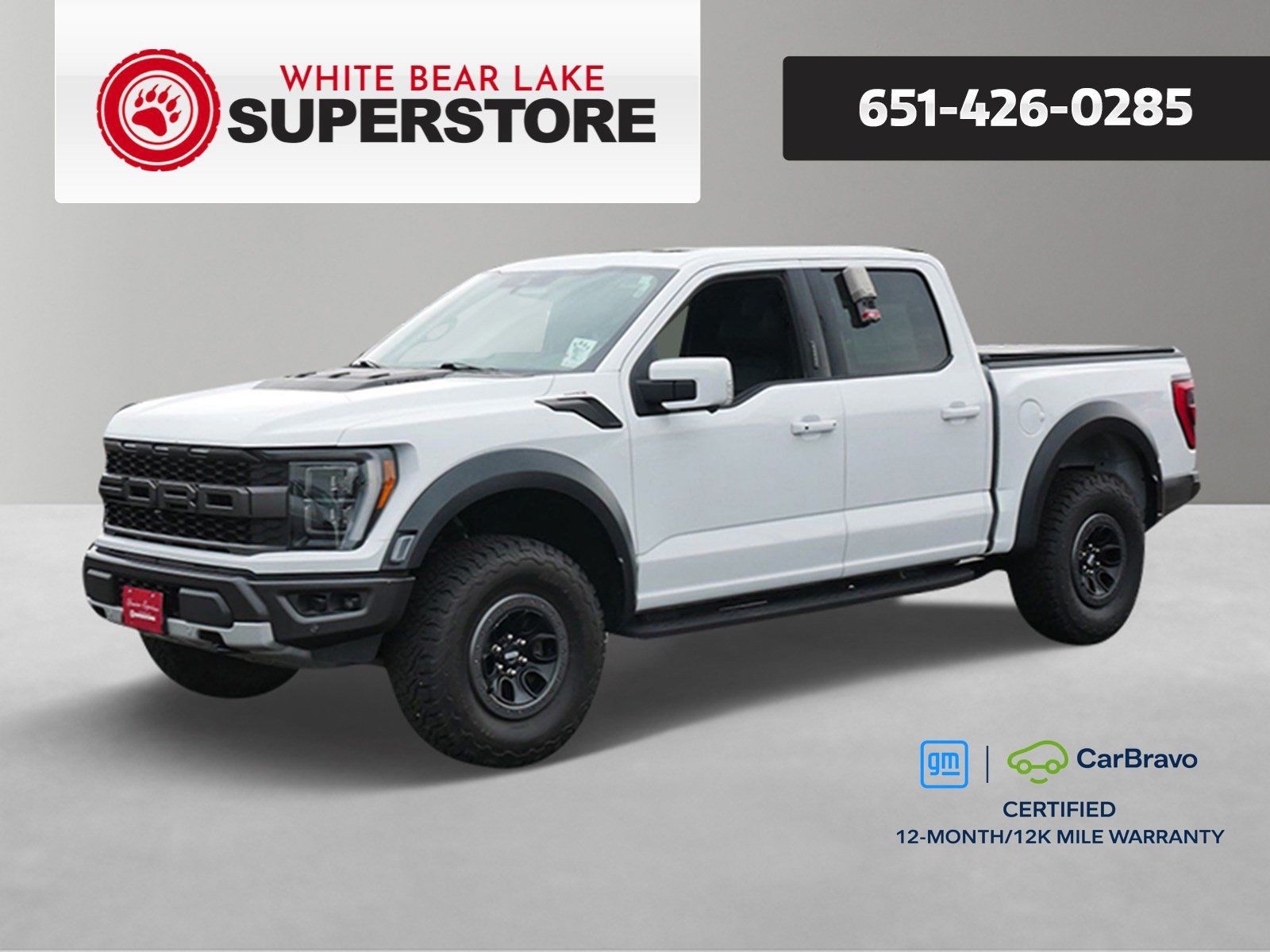 Oxford White 2022 Ford F-150 Pickup Truck Four-Wheel Drive Automatic