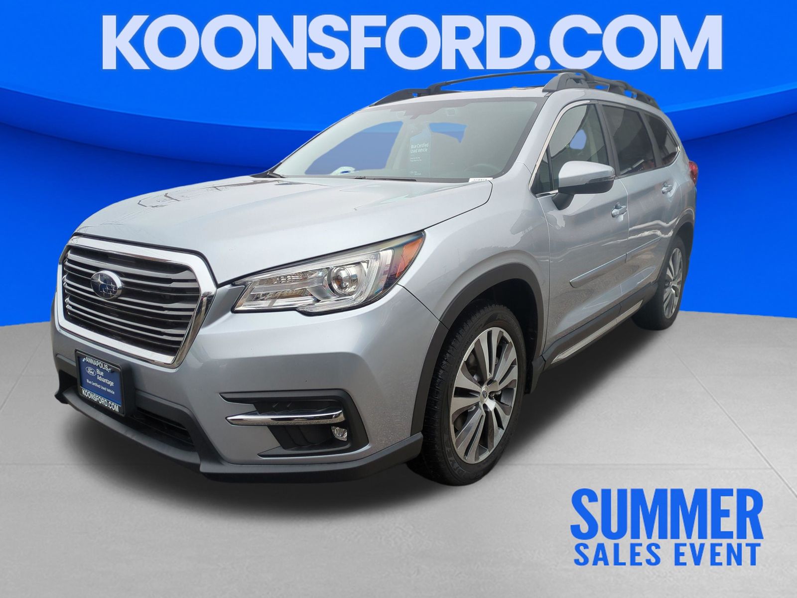 Ice Silver Metallic 2022 Subaru Ascent SUV / Crossover All-Wheel Drive Continuously Variable Transmission
