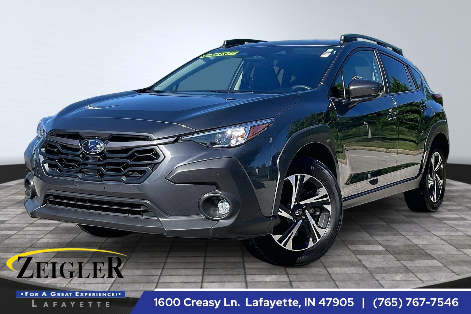 Magnetite Gray Metallic 2024 Subaru Crosstrek Premium AWD SUV / Crossover All-Wheel Drive Continuously Variable Transmission