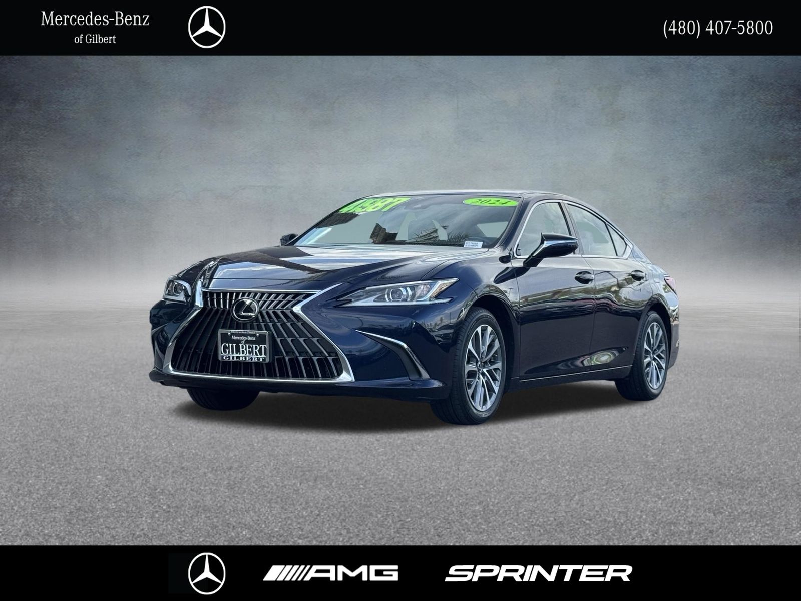 Nightfall Mica 2024 Lexus ES Sedan Front-Wheel Drive 8-Speed Automatic