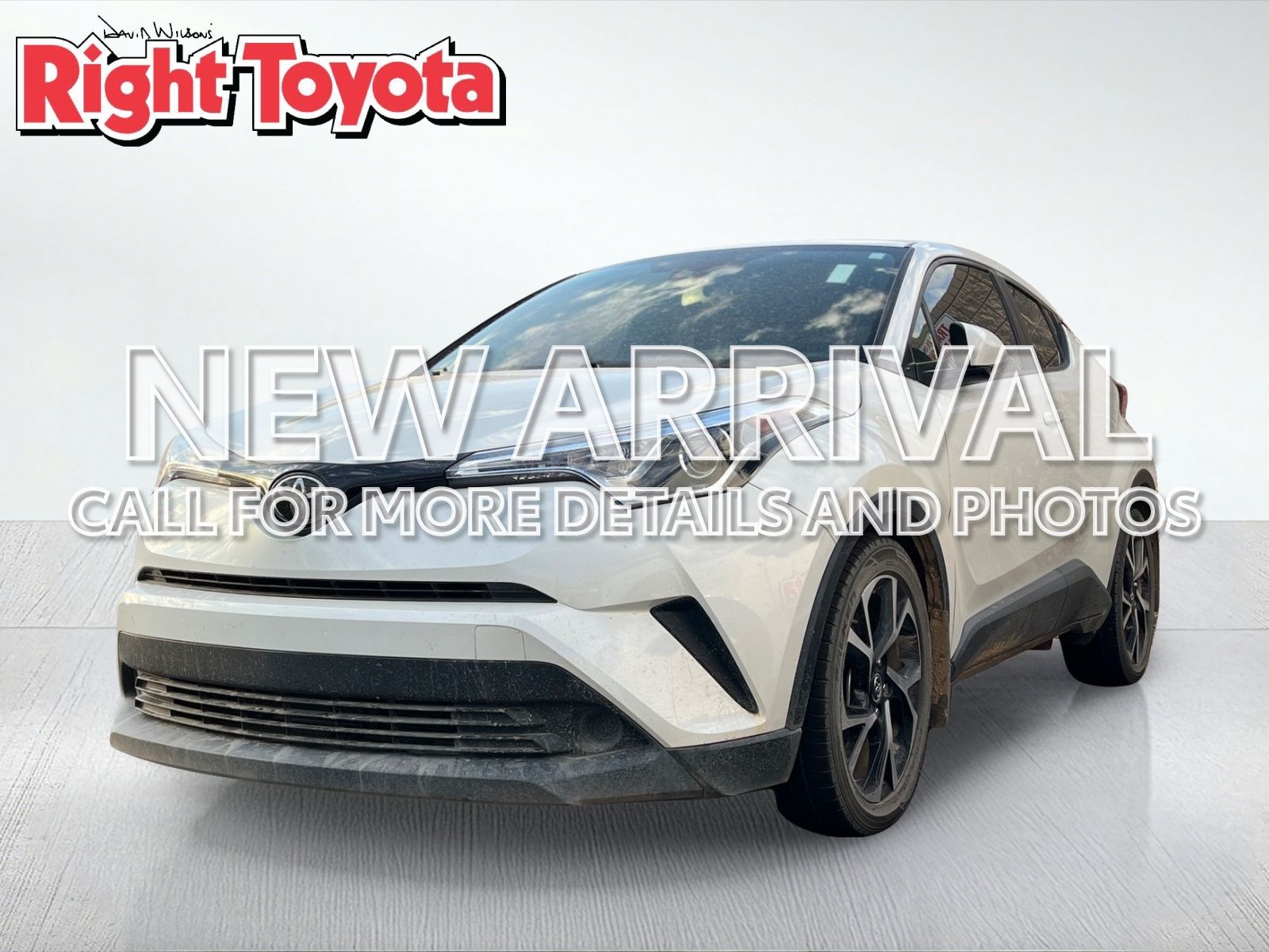 White (Blizzard Pearl) 2019 Toyota C-HR SUV / Crossover Front-Wheel Drive Continuously Variable Transmission