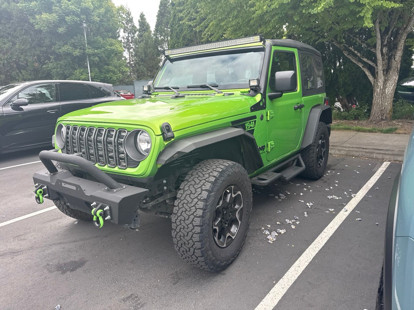 Mojito Clearcoat 2025 Jeep Wrangler SUV / Crossover Four-Wheel Drive 6-Speed Manual