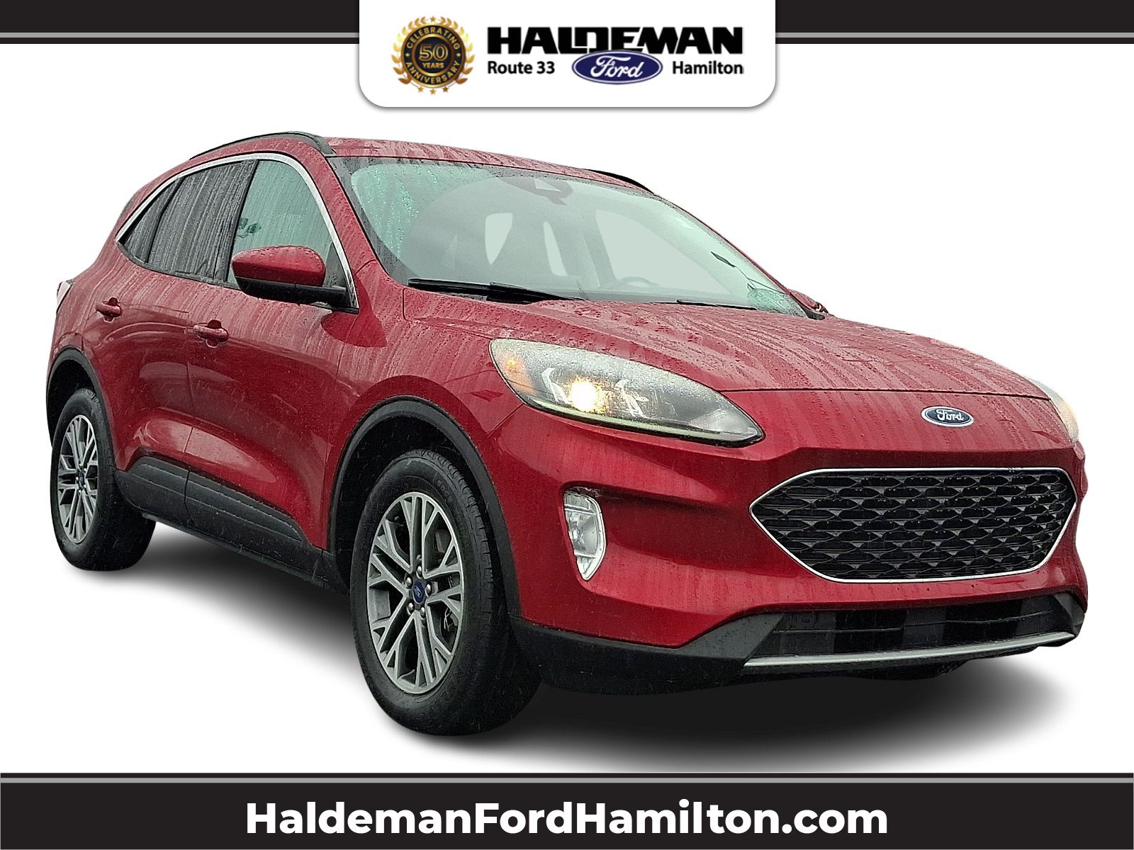 Red Metallic 2021 Ford Escape SEL AWD SUV / Crossover All-Wheel Drive 8-Speed Automatic