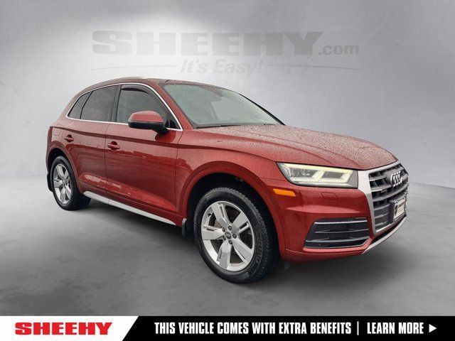 Matador Red Metallic 2018 Audi Q5 SUV / Crossover All-Wheel Drive 7-Speed Automatic
