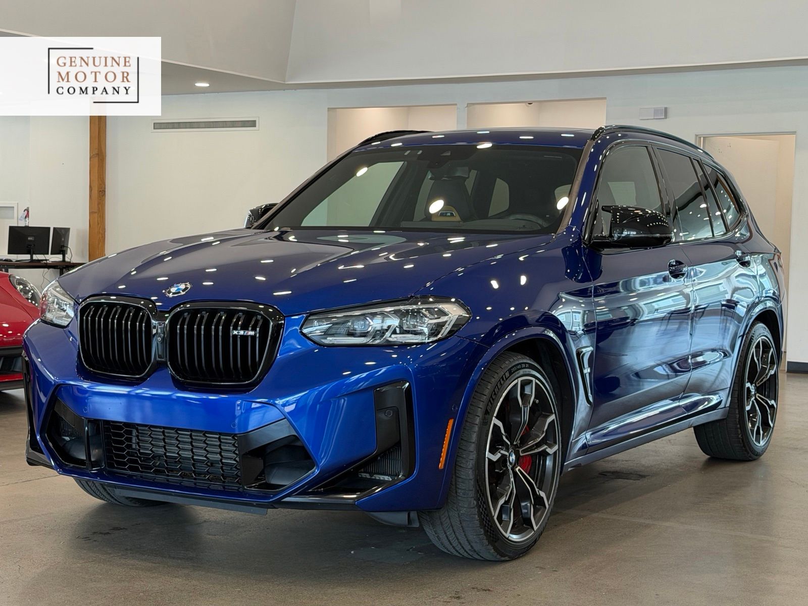 Marina Bay Blue Metallic 2022 BMW X3 M SUV / Crossover All-Wheel Drive 8-Speed Automatic