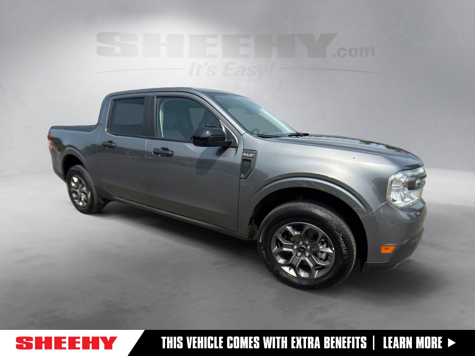 Gray Metallic 2024 Ford Maverick Pickup Truck Front-Wheel Drive 8-Speed Automatic