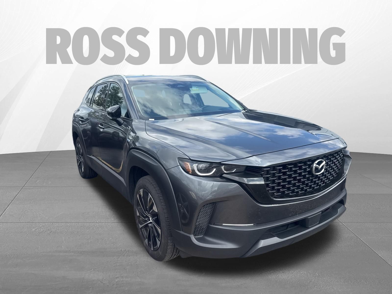2025 Mazda CX-50 Hybrid Premium Plus Gray at Ross Downing Buick GMC