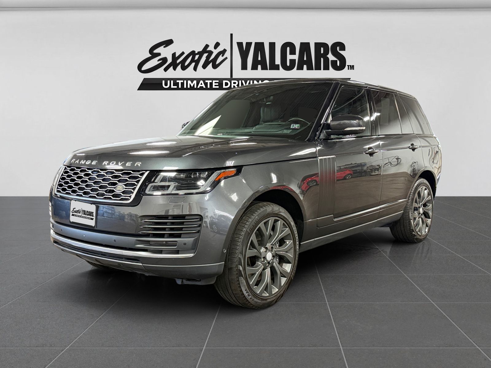 Gray 2018 Land Rover Range Rover SUV / Crossover All-Wheel Drive 8-Speed Automatic
