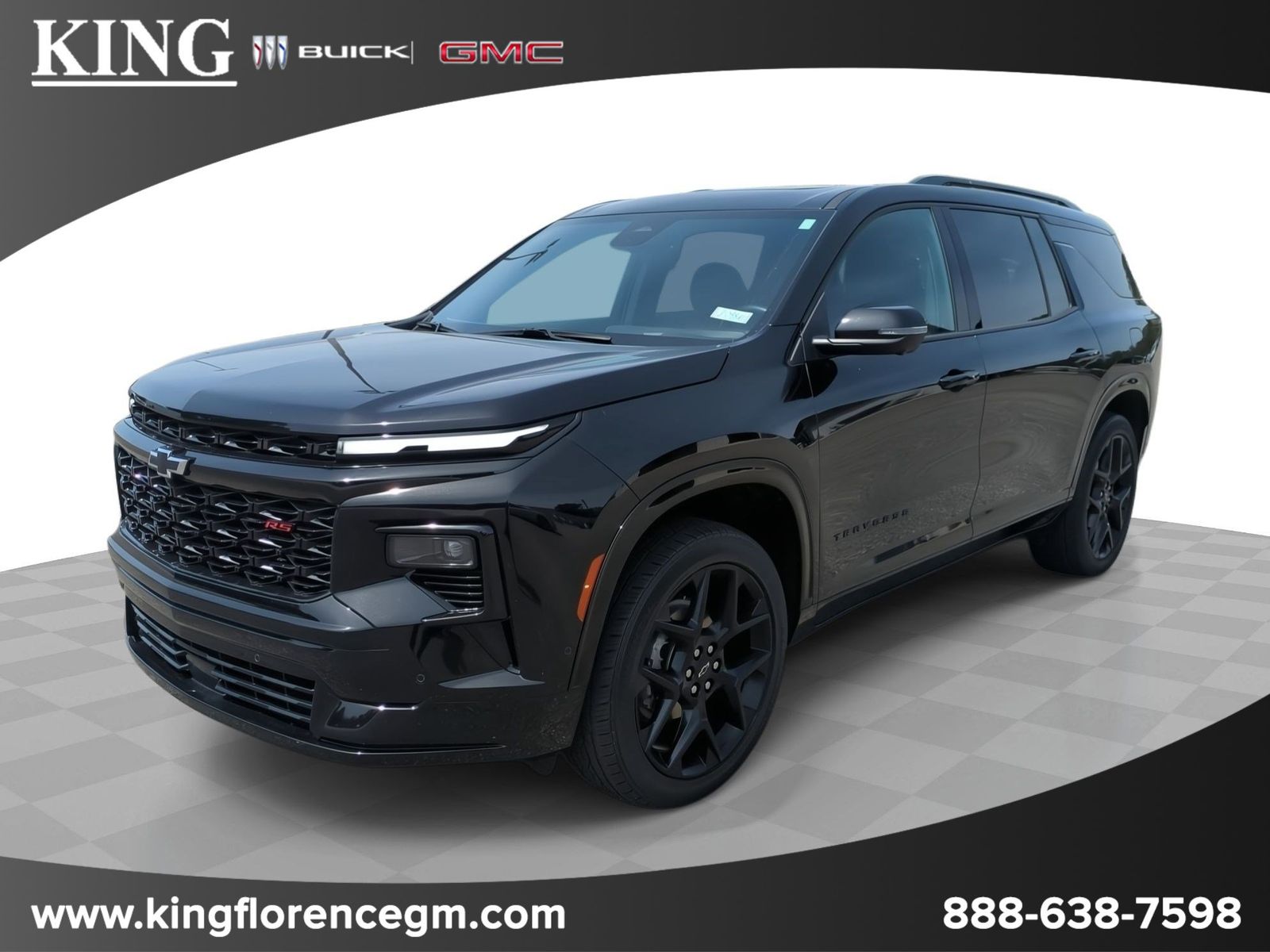 Mosaic Black Metallic 2024 Chevrolet Traverse RS AWD SUV / Crossover Four-Wheel Drive 8-Speed Automatic