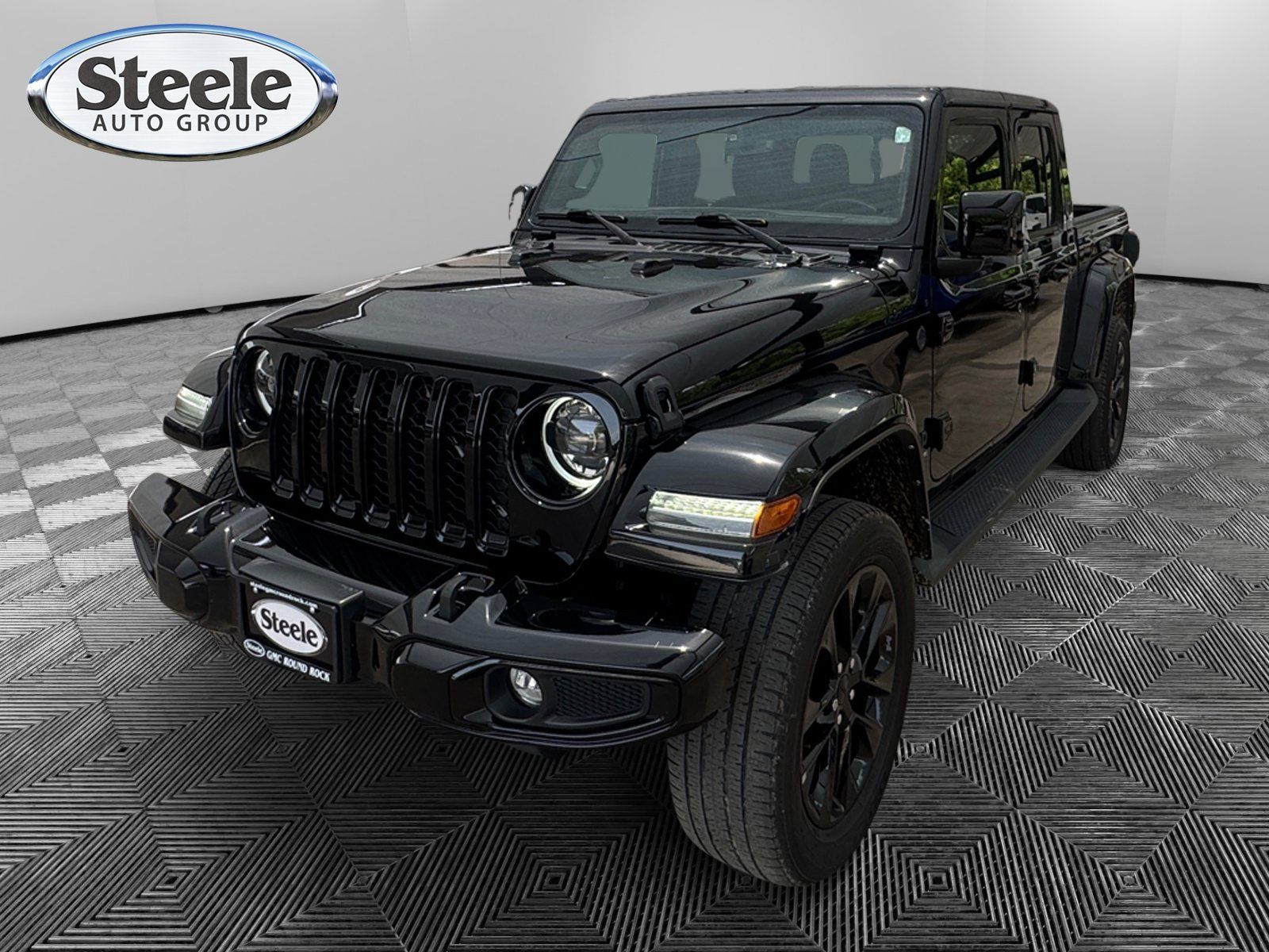 Black Clearcoat 2023 Jeep Gladiator Pickup Truck Four-Wheel Drive 8-Speed Automatic