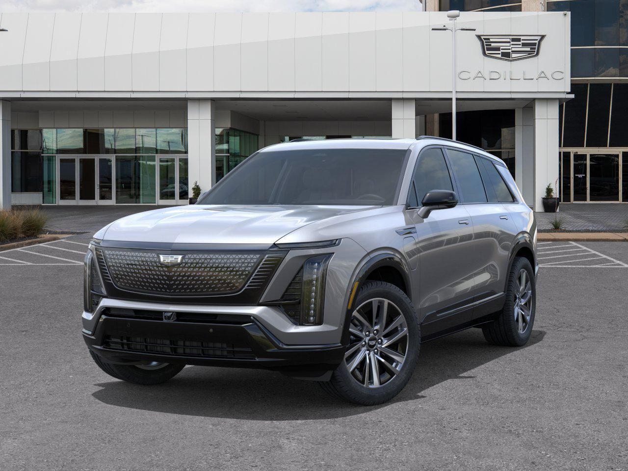 2027 Cadillac VISTIQ Sport Silver at Bayway Cadillac of The Woodlands