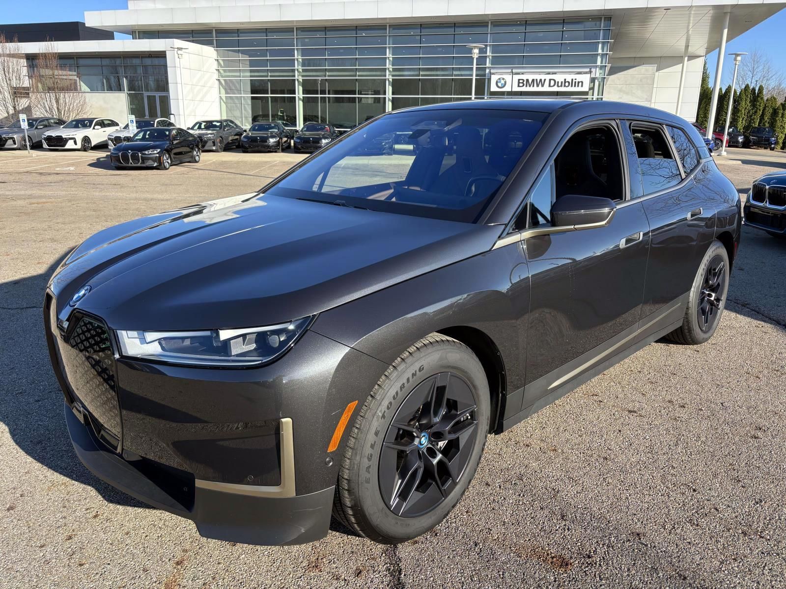 Gray (Dark Graphite Metallic) 2023 BMW iX xDrive50 AWD SUV / Crossover All-Wheel Drive Automatic