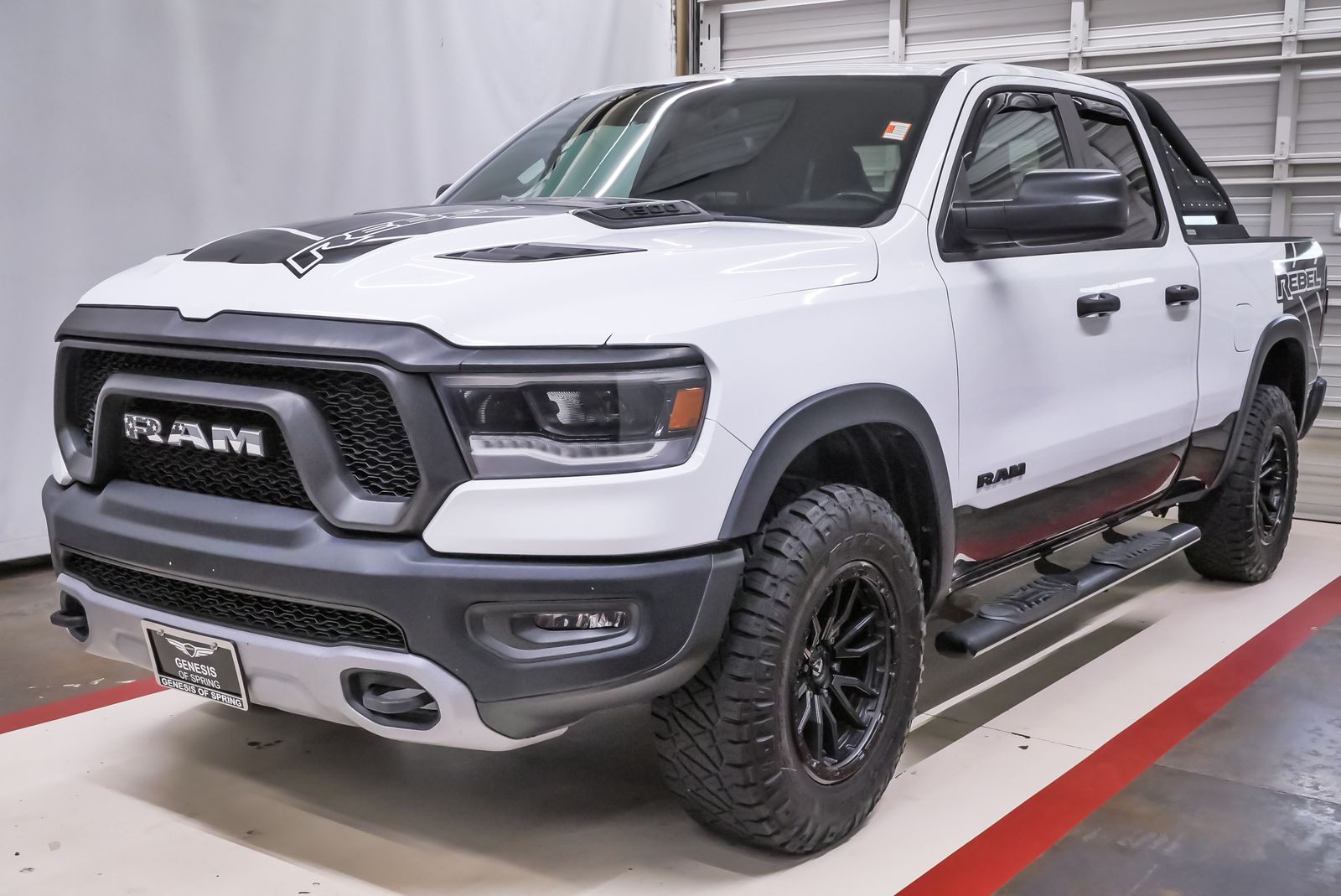 2019 Ram 1500 Rebel White at Emmons Autoplex