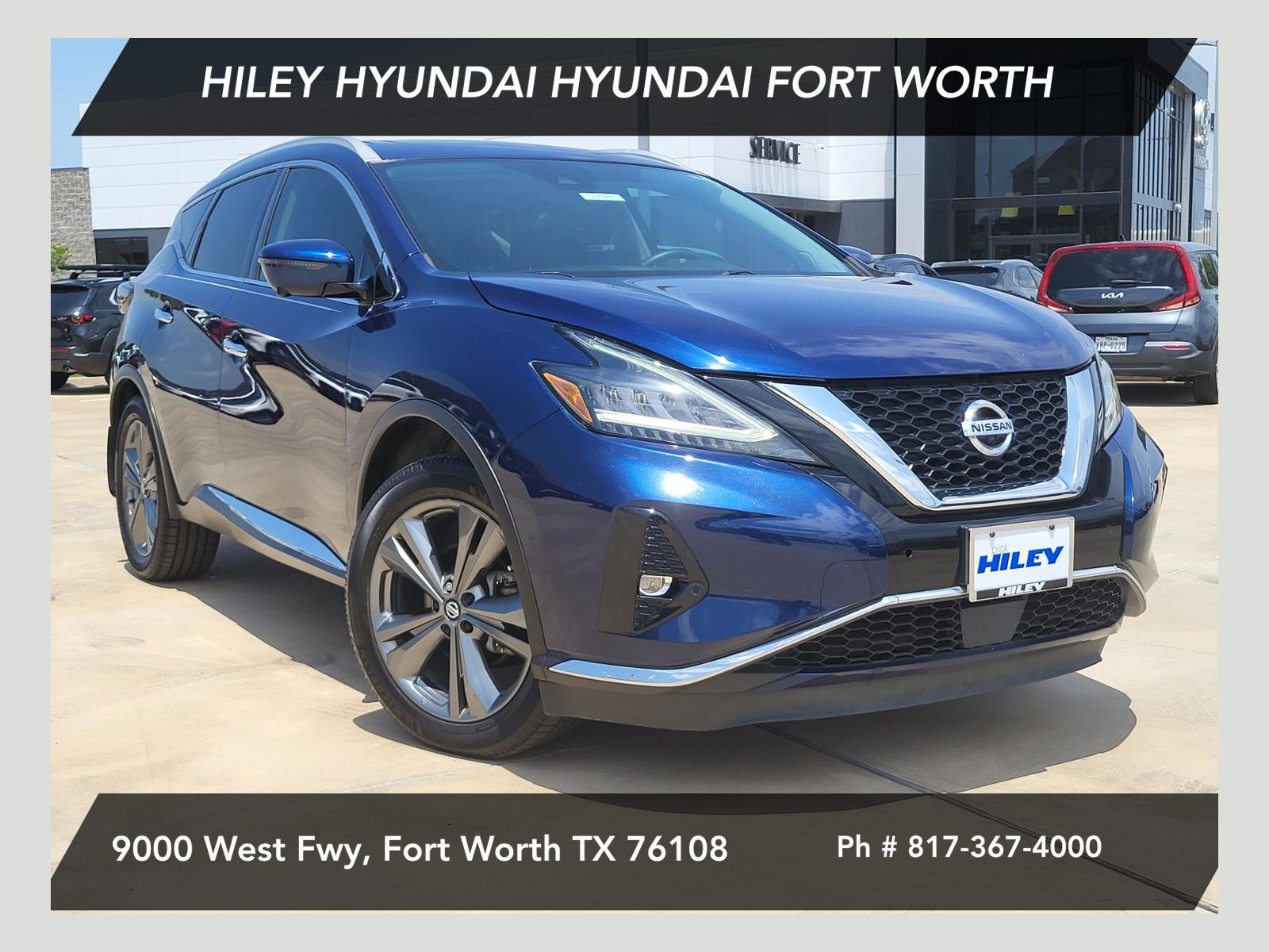 Deep Blue Pearl 2020 Nissan Murano SUV / Crossover Front-Wheel Drive Continuously Variable Transmission