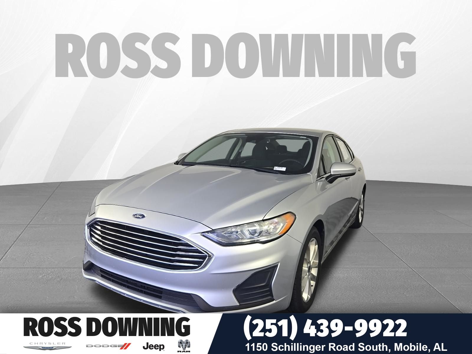 Ingot Silver 2019 Ford Fusion Sedan Front-Wheel Drive 6-Speed Automatic