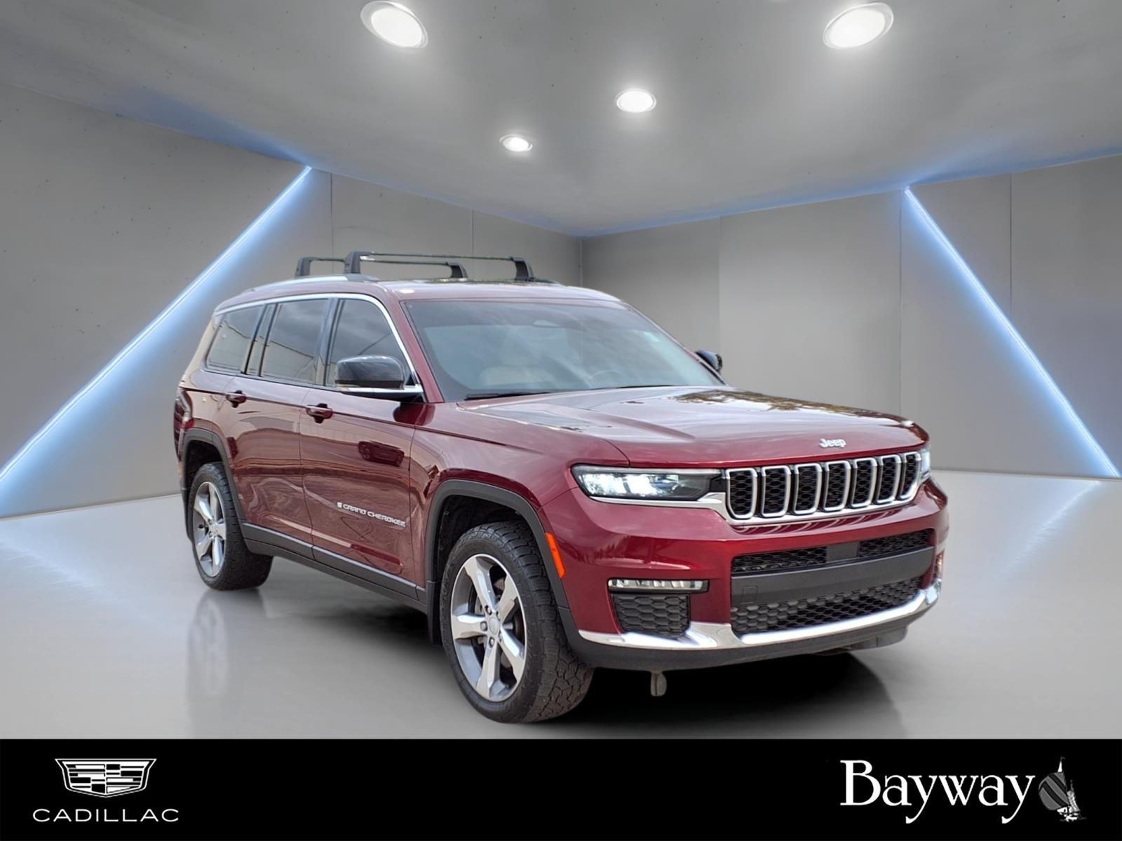 2021 Jeep Grand Cherokee L Limited Red at Victoria Chrysler Dodge Jeep Ram