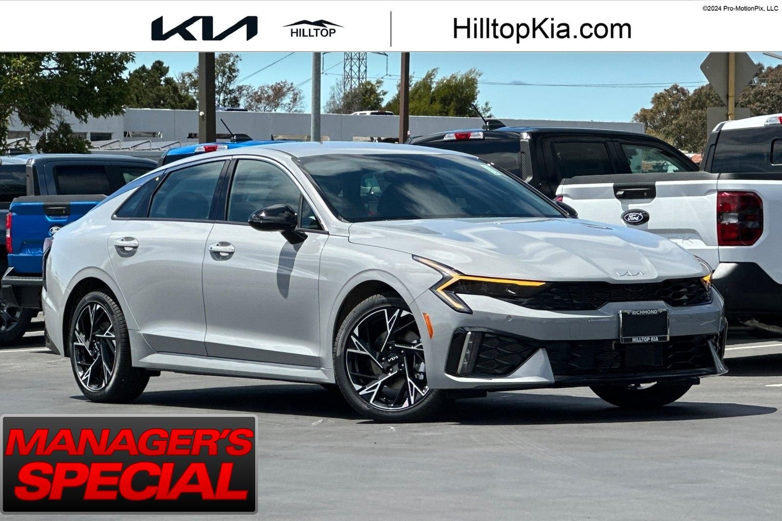 Wolf Gray 2026 Kia K5 Sedan Front-Wheel Drive 8-Speed Automatic